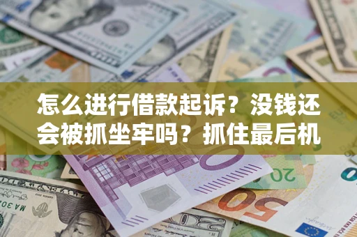 北京怎么进行借款起诉？没钱还会被抓坐牢吗？抓住最后机会！