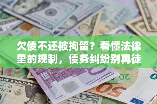 北京欠债不还被拘留？看懂法律里的规制，债务纠纷别再徒劳奔波