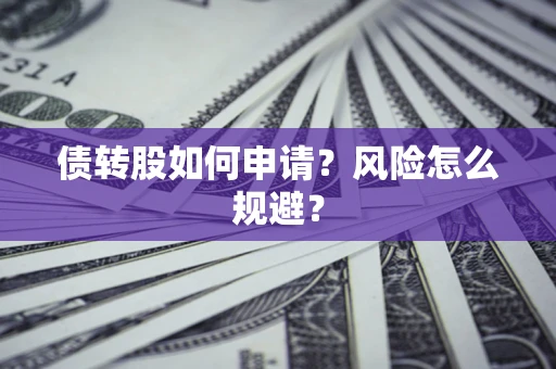 北京债转股如何申请？风险怎么规避？